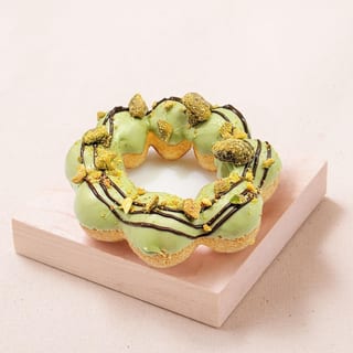 Pistachio Mochi Donut / 开心果麻薯甜甜圈