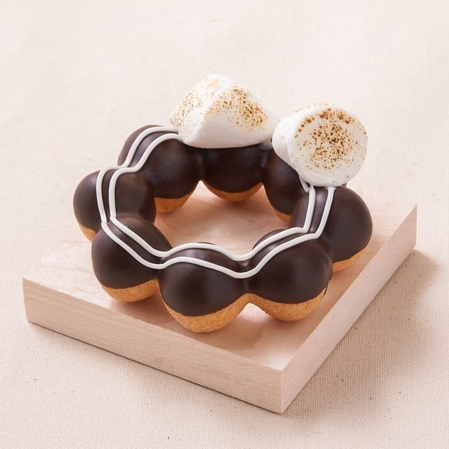 Dark Chocolate Mochi Donut 黑巧甜甜圈.
