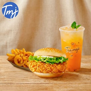 Chicken Sandwich Combo 鸡腿堡套餐