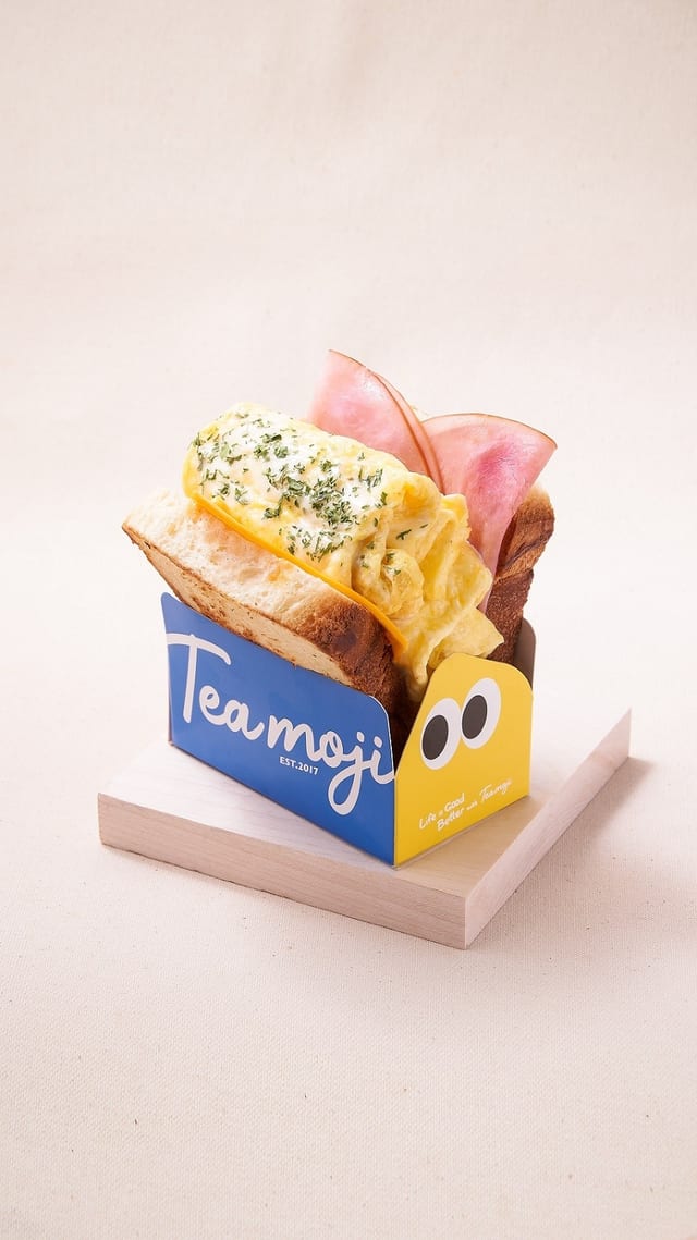 Ham & Cheese Egg Toast / 芝士火腿厚蛋烧吐司.