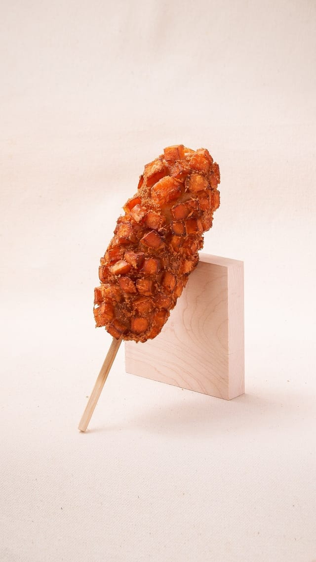 Sweet Potato Corn Dog / 红薯韩式热狗.