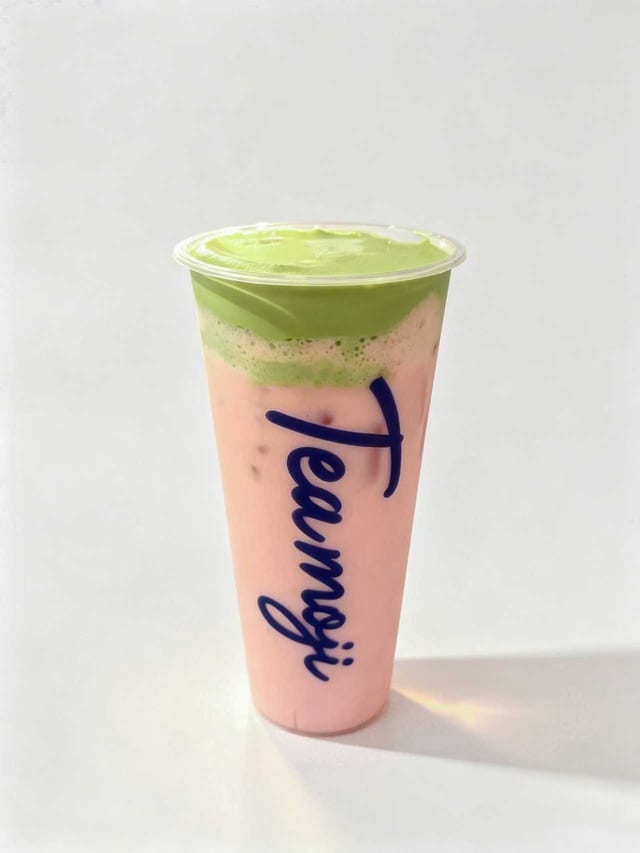 Pink Guava Matcha.