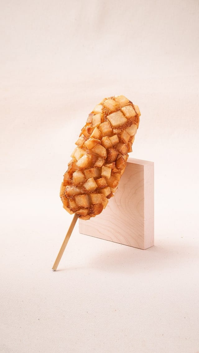Potato Corn Dog / 土豆韩式热狗.