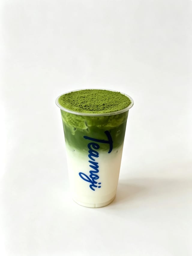Matcha Latte with Matcha Foam / 抹茶奶盖抹茶拿铁.