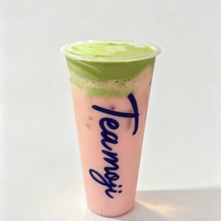 Pink Guava Matcha Cloud / 抹云芭乐爽