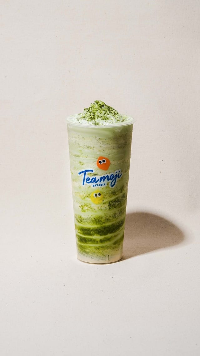 Matcha Creme Brulee Slushie / 抹茶布蕾暴风雪.